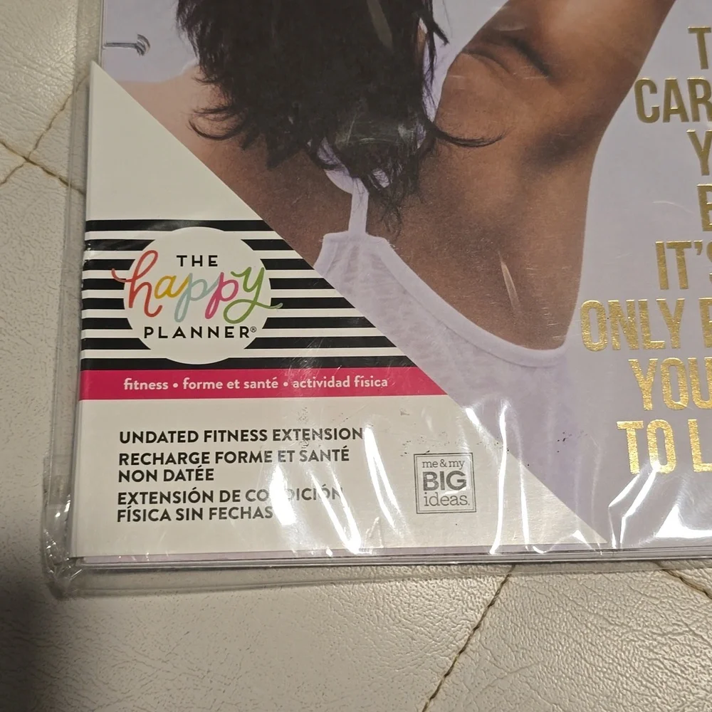 Happy Planner Undated Fitness Extension
